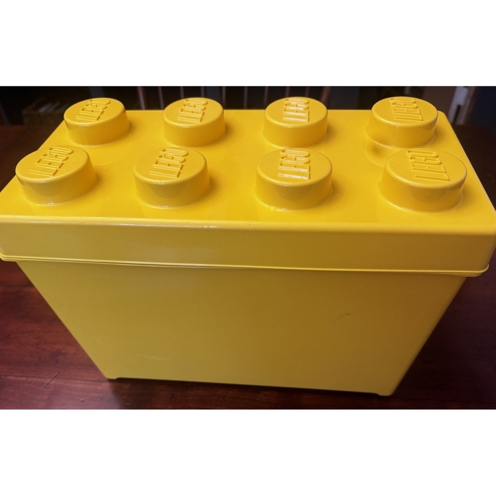 Lego BIG BOX Classic Yellow Storage Bin / Tote